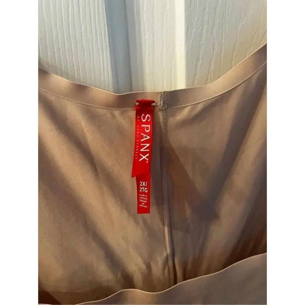 Spanx Trust Your Thinstincts Open Bust Full Body Shaper sz 2X EUC